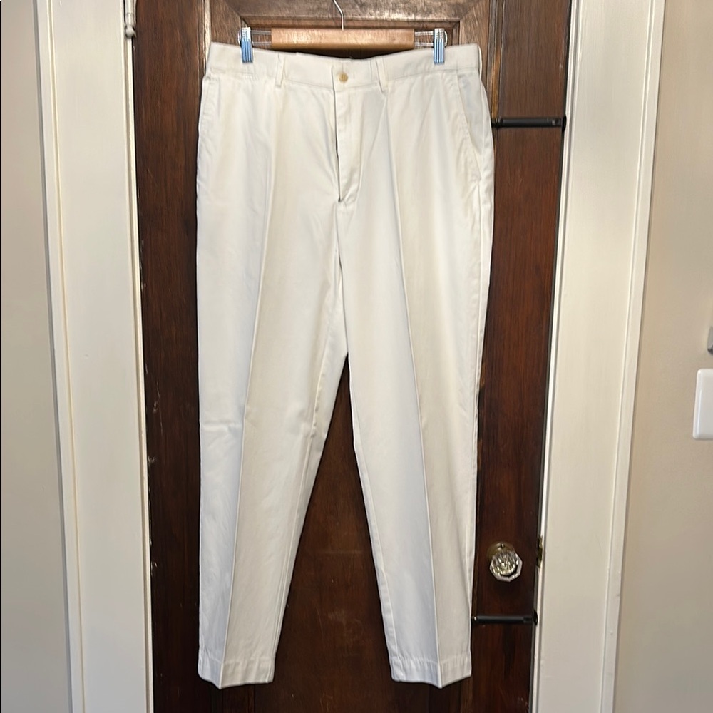 Ralph Lauren White Chinos with Relaxed Fit